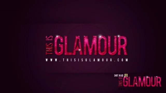 Preview of ThisIsGlamour Sam Kellet Strips From Cute Pink Lingerie XXX